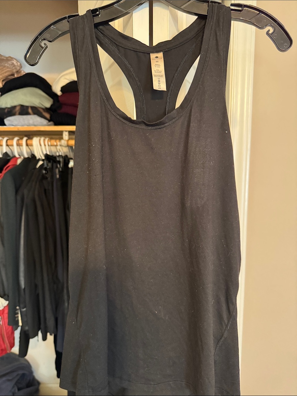 Yogalicious Black Racerback Tank Top